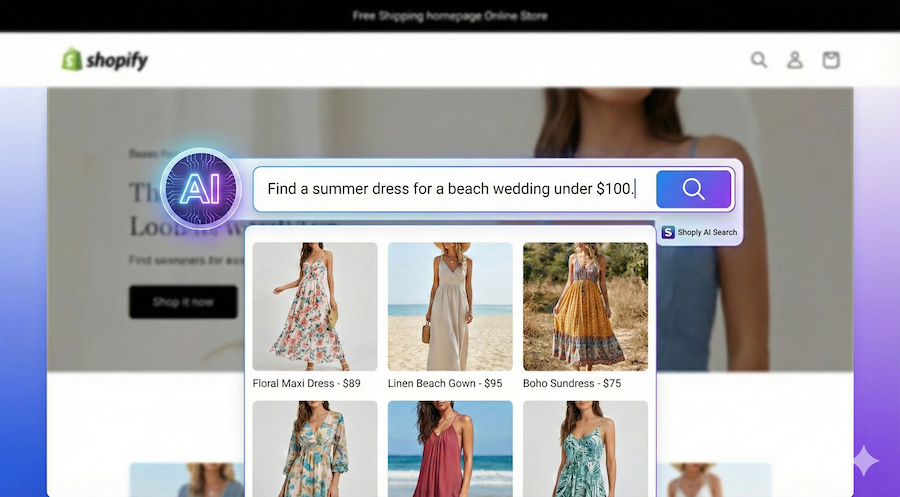 How to Add AI Search to a Shopify Store