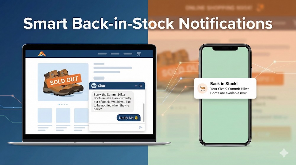 Turn "Sold Out" into Sales: Introducing Smart Back-in-Stock Notifications for Shoply AI
